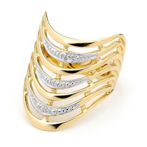 Diamond Gold Ring - 7 Wishes