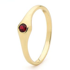 Ruby Gold Ring