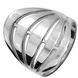 Silver Ring - Wide Dome