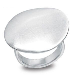 Silver Ring - Mushroom Top