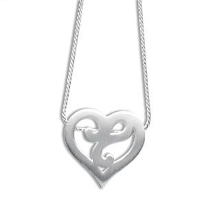 Silver Pendant - Heart