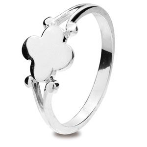 Silver Ring - Signet Size H