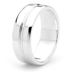 Silver Ring - Men's Size U