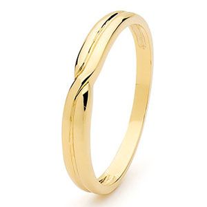 Gold Ring - Wedding Band