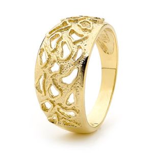 Gold Ring - Animal Print