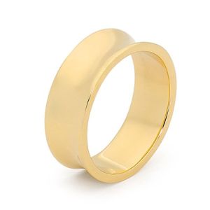 Gold Ring - Men's Concave Band