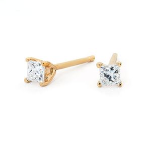 Diamond Gold Earrings .15ct