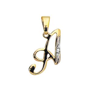 Diamond Gold Pendant - A