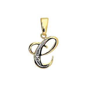 Diamond Gold Pendant - C