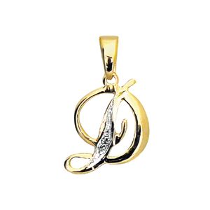 Diamond Gold Pendant - D