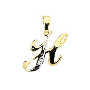 Diamond Gold Pendant - H