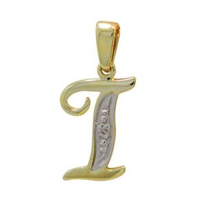 Diamond Gold Pendant - I