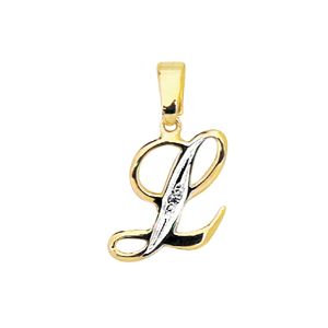 Diamond Gold Pendant - L