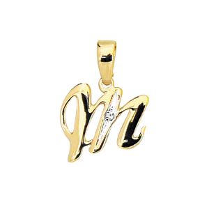 Diamond Gold Pendant - M