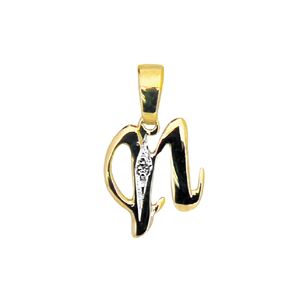 Diamond Gold Pendant - N