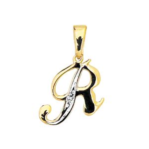 Diamond Gold Pendant - R