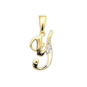 Diamond Gold Pendant - Y