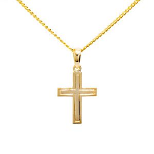 Gold Pendant - Cross