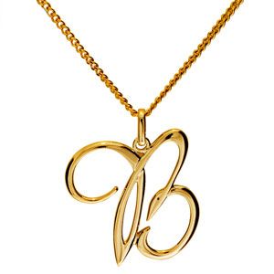 Gold Pendant - B