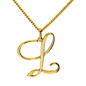 Gold Pendant - L