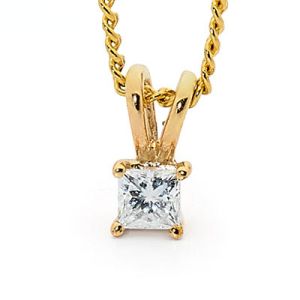 Diamond Gold Pendant .07ct