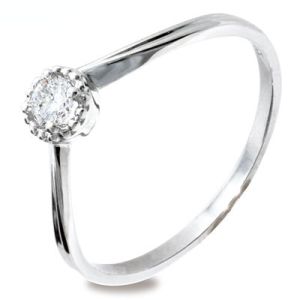 Diamond Platinum Ring - Engagement