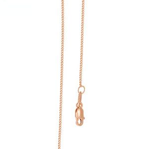 Rose Gold Necklace - Curb Chain