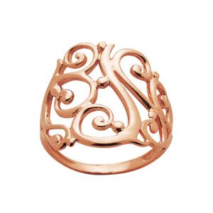 Rose Gold Ring - Filigree