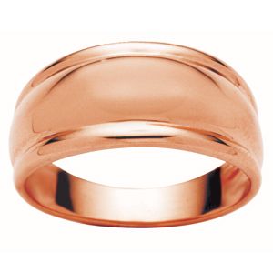 Rose Gold Ring - Dome