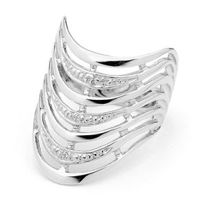 Diamond White Gold Ring - 7 Wishes