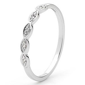 Diamond White Gold Ring