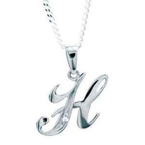 Diamond White Gold Pendant - H