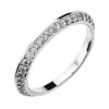 Diamond White Gold Ring - Eternity Band