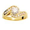 Diamond 18ct Yellow Gold Ring - Engagement GIA971