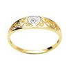 Diamond Gold Ring - Heart Diamond Gold Ring - Heart