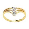 Diamond Gold Ring - Heart Diamond Gold Ring - Heart