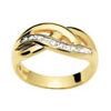 Diamond Gold Ring - Plait