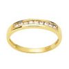 Diamond Gold Ring - Eternity Classic
