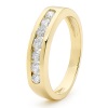 Diamond Gold Ring - Eternity Channel