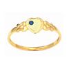 Blue Sapphire Children's Gold Ring