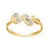 Diamond Gold Ring - Floral