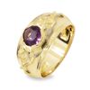 Amethyst Gold Ring