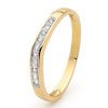 Diamond Gold Ring - Eternity Setting