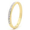 Diamond Gold Ring - Eternity Elegant