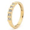 Diamond Gold Ring - Eternity Style