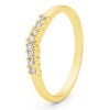 Diamond Gold Ring - Anniversary Wishes