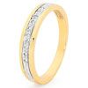Diamond Gold Ring - Eternity Band Pave