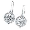 Silver Earrings - Ball