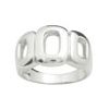 Silver Ring - Circles Size N