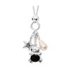 Pearl Silver Pendant - Star,  Teddy Bear and Pearl